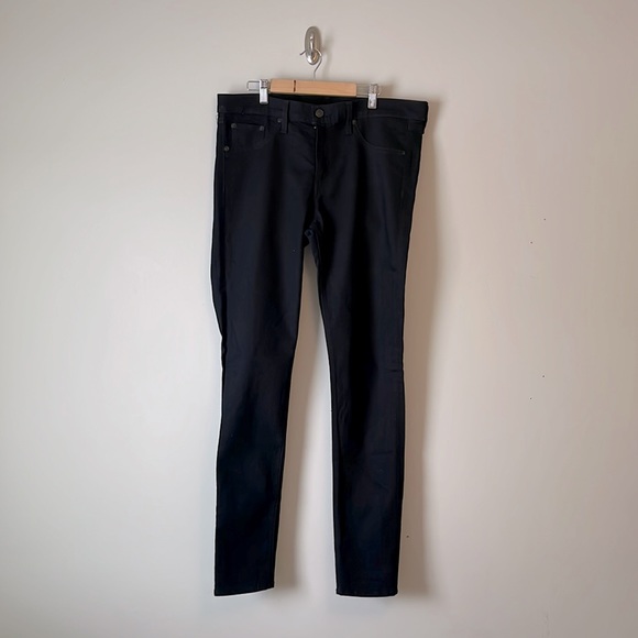 rag & bone skinny jeans in deep indigo stretchy denim - Picture 1 of 4